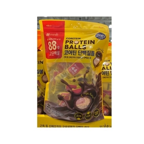코스트코 [코스트코] 종근당 코어틴 프로틴 볼 400G_20GX20PK, 20g, 20개