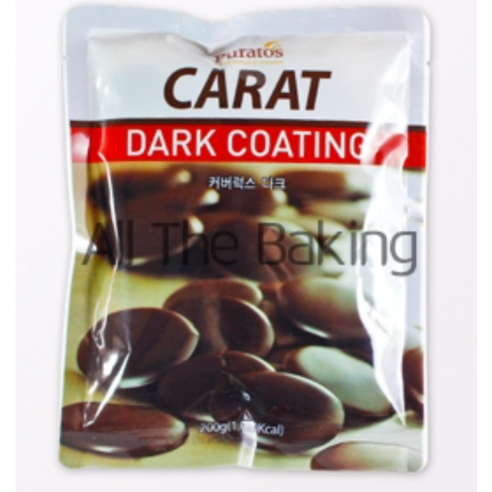 퓨라토스 커버럭스 코팅 초콜릿 다크 1kg 코팅 초코렛 빼빼로만들기, 1kg, 1개