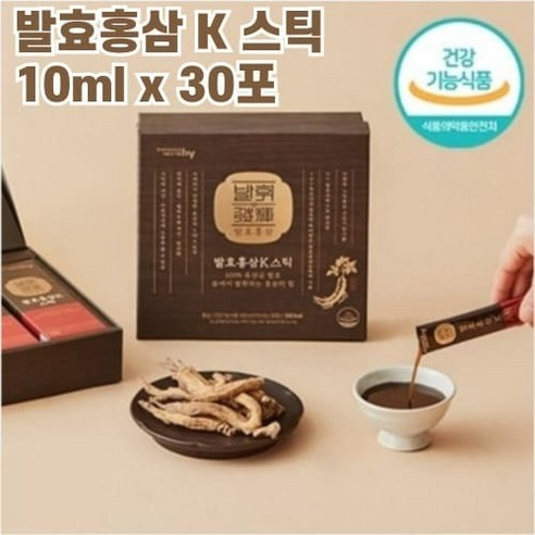 에치와이 발휘 발효홍삼 K 스틱 30p