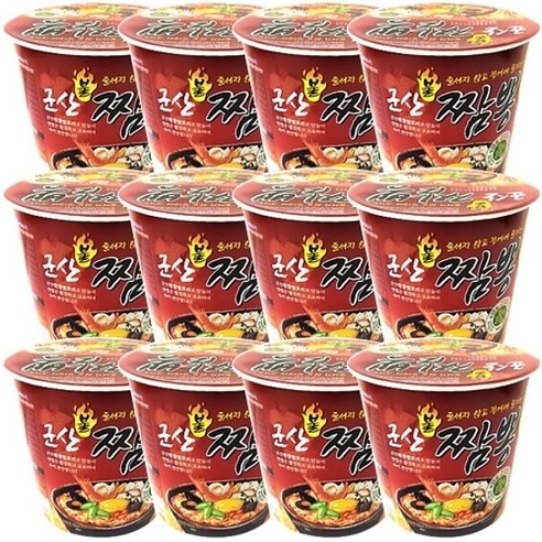 군산불짬뽕컵면
