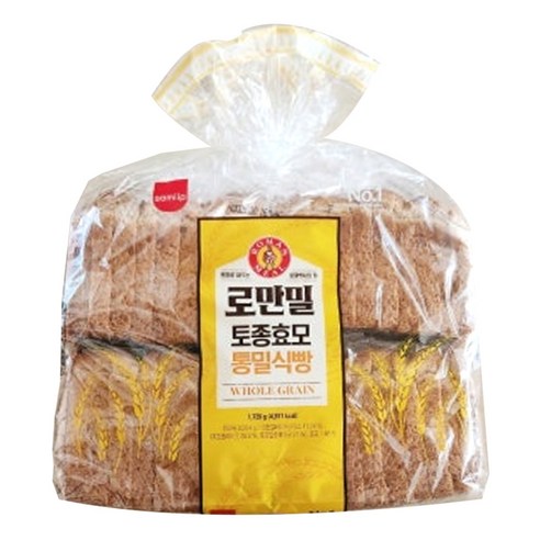 [코스트코] 삼립 토종효모 로만밀식빵 (4개입) 통밀빵