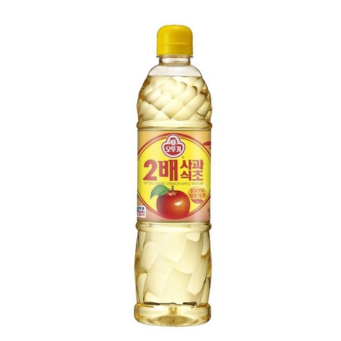 오뚜기 2배 사과식초 900mlx12개