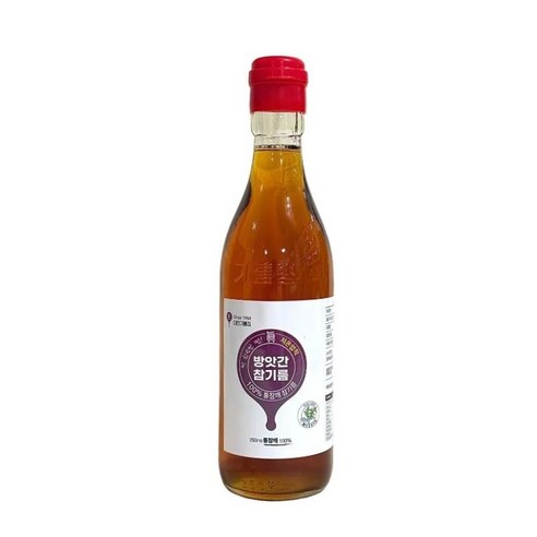 대전기름집 100% 통참깨로 짠 고소한 방앗간 참기름 350ml, 1개