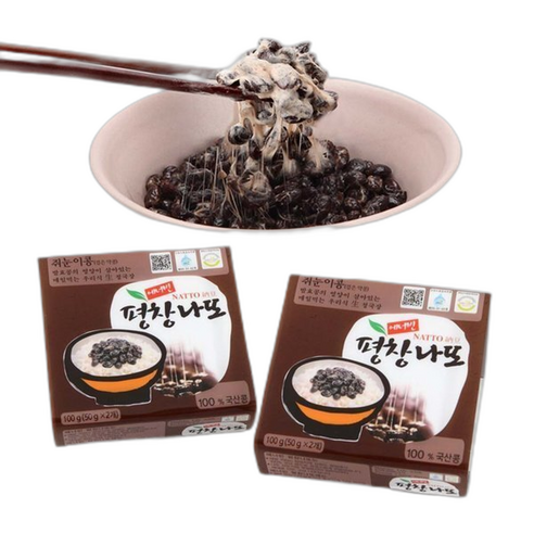 평창나또 국산콩쥐눈이콩 나또 50g