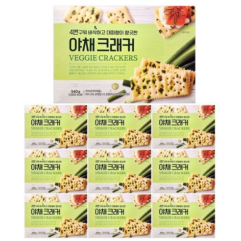 대파향 야채 크래커