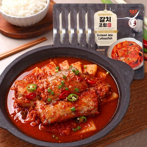 [제주웰링] 제주도맛집 간편식 영양식 갈치조림 400g, 5개, 400g
