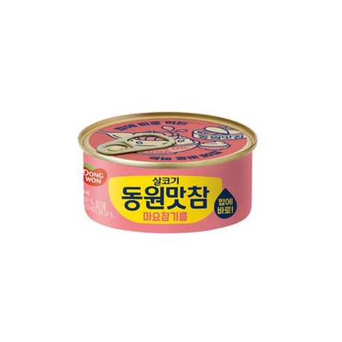 동원참치 맛참 마요참기름 통조림, 90g, 6개