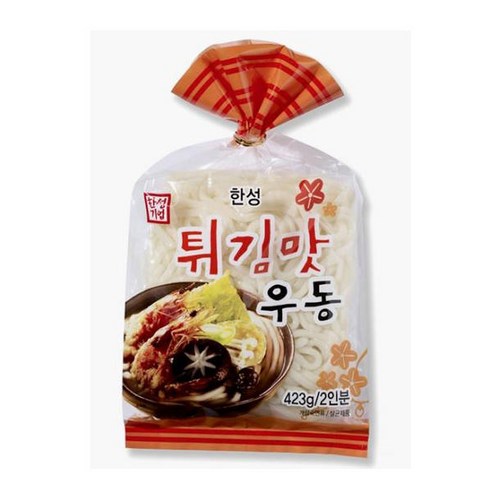 한성기업 튀김맛우동, 423g, 2개