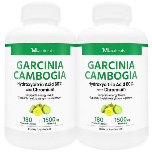 [미국빠른직구] 신제품  마이라이프 내추럴스 가르시니아 캄보지아 1500mg (HCA 60%)