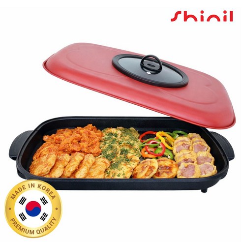 신일 60cm 대형 사각 잔치 전기프라이팬, (KC인증) SPP-H61WS