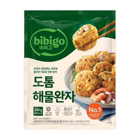 비비고 도톰 해물완자