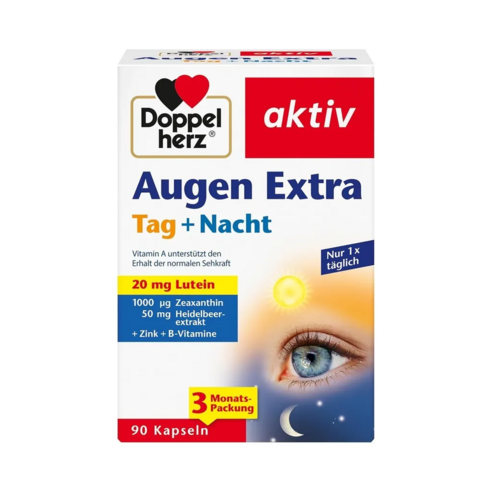 도펠헤르츠 액티브 아우겐 엑스트라 태그 + 나트 루테인 20mg 캡슐