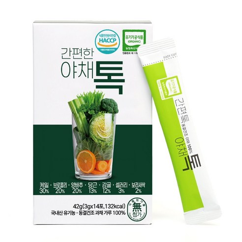 산마을 간편톡 야채톡(스틱)