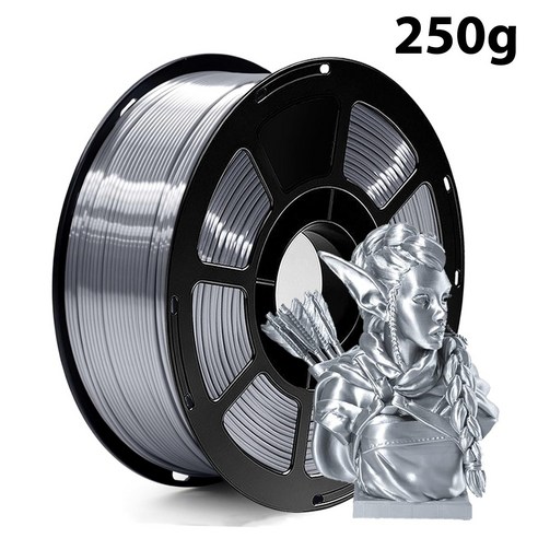 PLA 실크 골드 실버 3d 프린터 소모품 실크 1.75mm 250G 3D 프린터 재료 비단 브론즈 자색 구리 실크 로즈골드 pla 인쇄 리필 필라멘트 진공 포장 250g