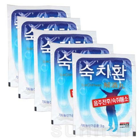 숙치환 3g 숙취해소환 숙취환 헛개나무 컨디션 회복