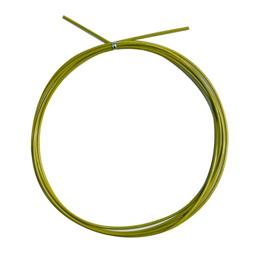 줄넘기 스텐 와이어 내장 와이어줄 와이어두께 1.5mm 줄두께 2.0mm, 1개, 노랑