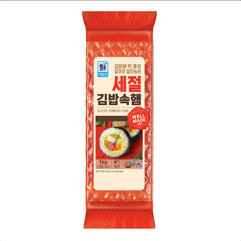 대림선 세절김밥속햄 1kg