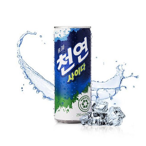 일화 천연사이다 250ml (30캔) 무료배송, 250ml, 30개