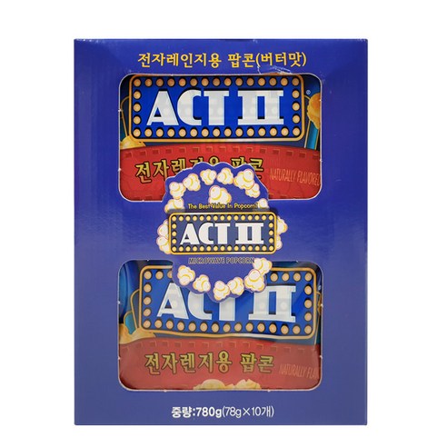 전자레인지용 버터맛 팝콘, 70g, 10개