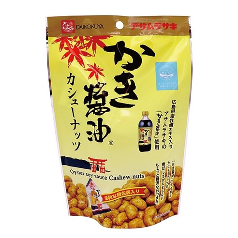 아사무라사키 굴 간장 캐슈넛 60g × 10봉지