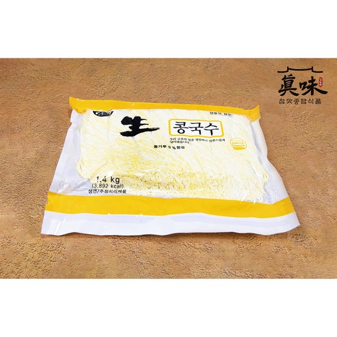 경인총판/국내제조 쫄깃쫄깃 생콩국수1.4kg