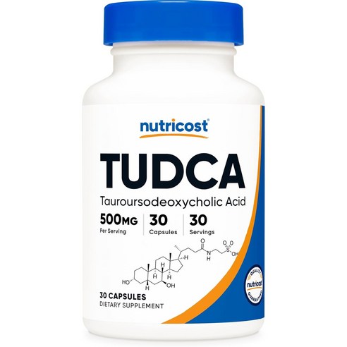 뉴트리코스트 TUDCA 타우로우르소데옥시콜 애시드 250mg 캡슐