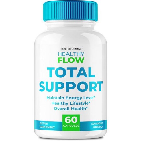 Healthy Flow Total Support Capsules, Official HealthyFlow Total Support Advanced Formula, All Natu