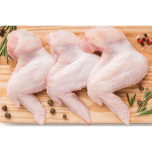 (한마음 미트) 국내산 프리미엄 닭 통날개 1kg (냉동), 1개, 1kg