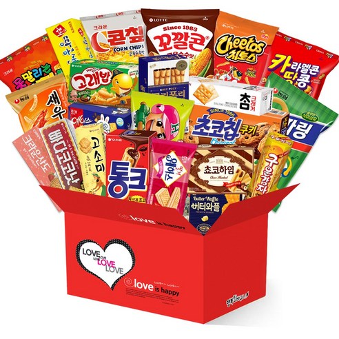 과자세트 러브행복세트BIG1 22종