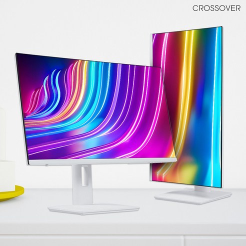 크로스오버 27QD166CM QHD iPS USB-C 120Hz 68cm 피벗 사무용 게이밍 컴퓨터 모니터