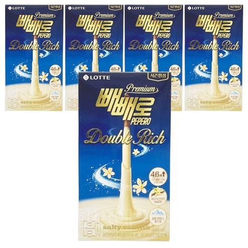 빼빼로 더블리치 솔티바닐라