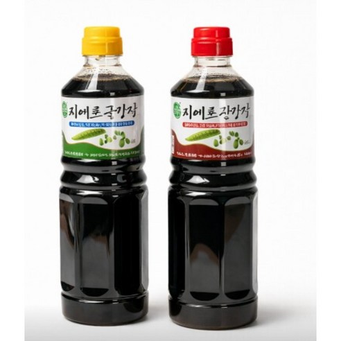 지에프 자연발효 3년숙성 콩 진간1개+국간장1개