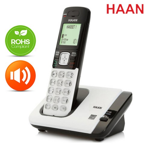 한경희 무선 전화기 HCP-B303 / 1.7GHz 디지털 / 발신자 표시