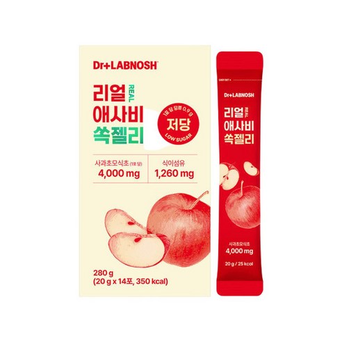닥터랩노쉬 리얼 애사비 쏙젤리 (14개입)