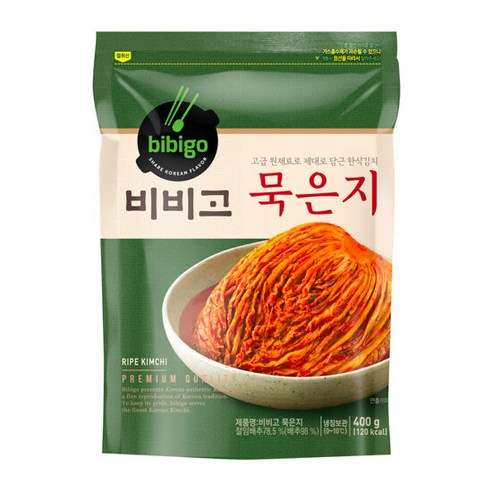 비비고 묵은지 400g X 2개, 400g, 2개