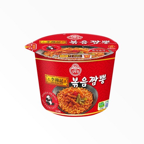 오뚜기 이금기 볶음짬뽕 컵라면 105g x 4개, 4개