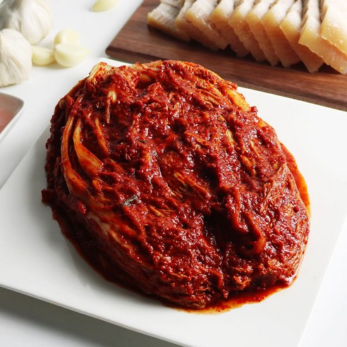 [함평댁] 100%국내산 갓담근 전라도 보쌈김치 수육김치 HACCP 인증, 2kg, 1개