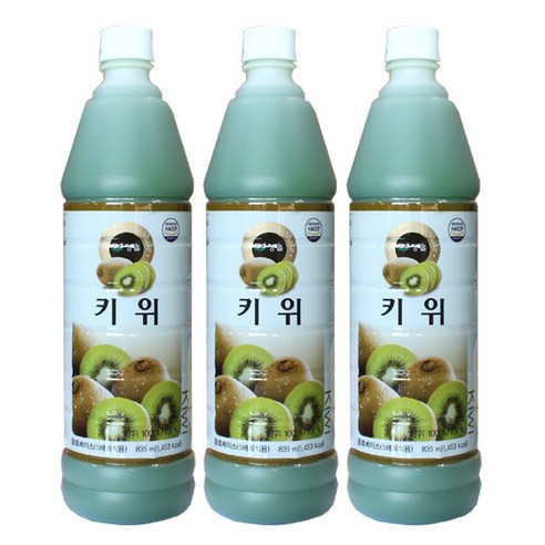 청솔 키위 음료베이스 835ml