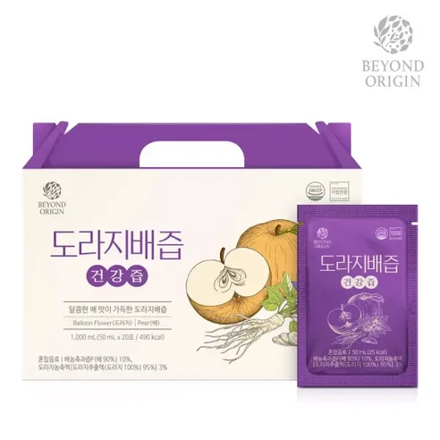 비욘드오리진 도라지배즙 건강즙 50ml 20포, 20개, 50ml