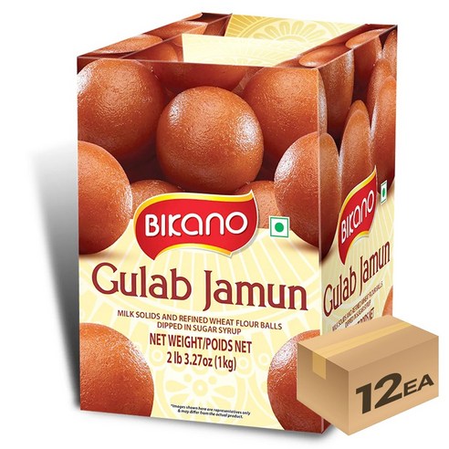 1박스) BIKANO 굴랍자문 1kg x 12개입