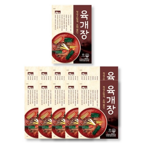 고향식품 옛맛 육개장 600g 세트