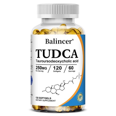 TUDCA 타우르 데옥시콜산 캡슐 - 250mg TUDCA - 고순도 영양공급