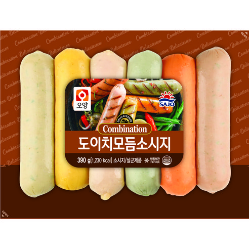 오양 도이치모듬소시지 390g  10개