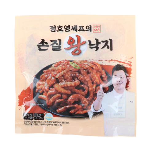 정호영셰프 신선담은 손질왕낙지 (+비법담은 볶음소스 50g x 3팩)