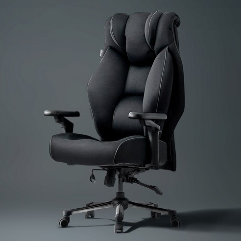 누카 컴퓨터의자 G900-MS 6D 시그니처 게이밍 커스텀체어 사무용 사무실 리클라이너 블랙