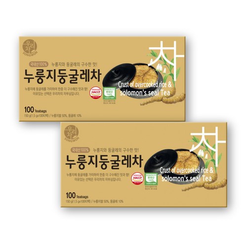 우리차 누룽지 둥굴레차