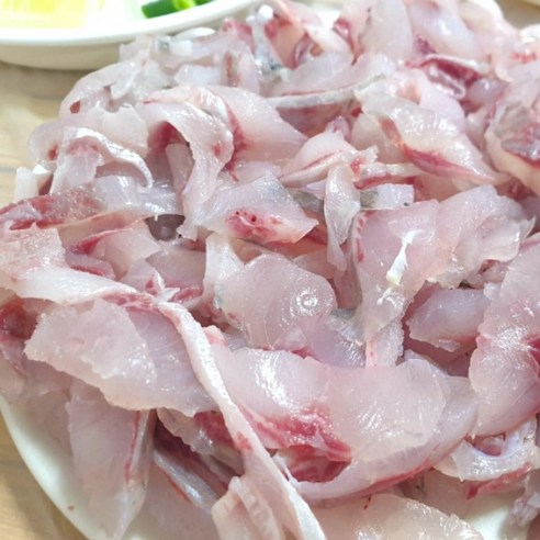 [푸디앤] 밀치(가숭어) 회 필렛 350g 손질전 원물 1kg (1~2미)