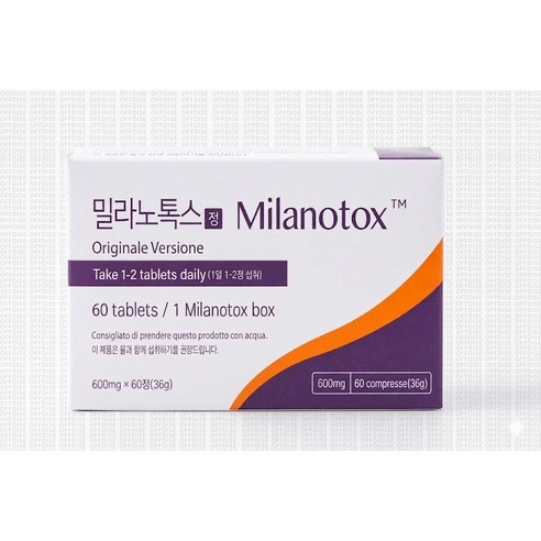이탈리아 밀라노 모델 레시피 98%  밀라노톡스 사은품 휴대용 카카오프렌즈 물티슈 증정!!