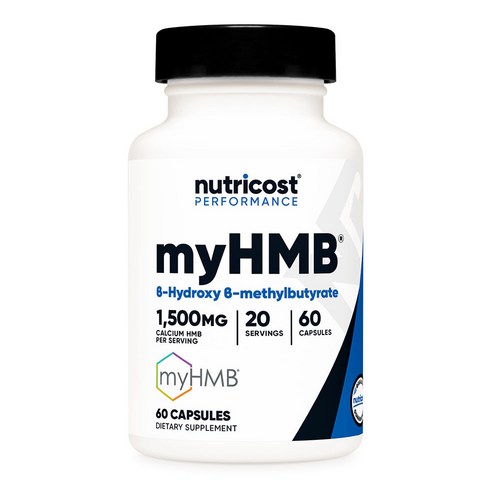 뉴트리코스트 마이HMB MyHMB® 1500mg 캡슐 60정 1개