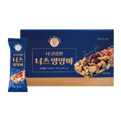 김규흔 한과 더 건강한 너츠 영양바 40개